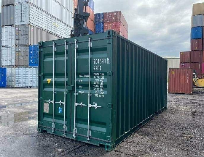 20ft wind- en waterbestendige zeecontainer
