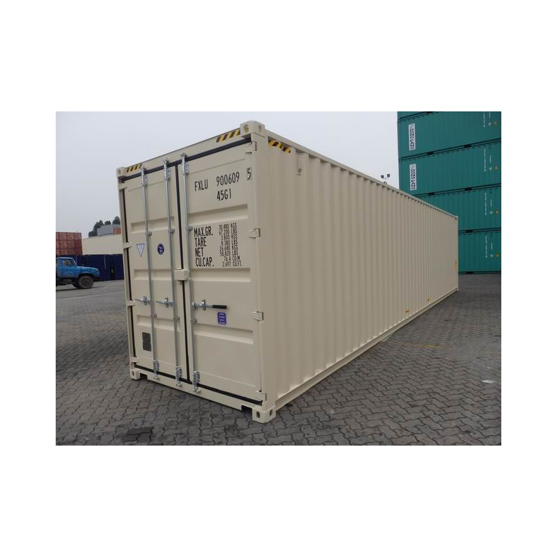 Nieuwe 40ft brede container met High Cube pallet