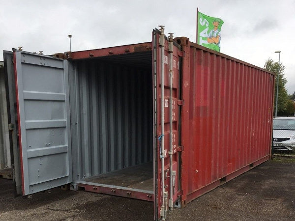 Gebruikte 20 voet droge zeecontainer