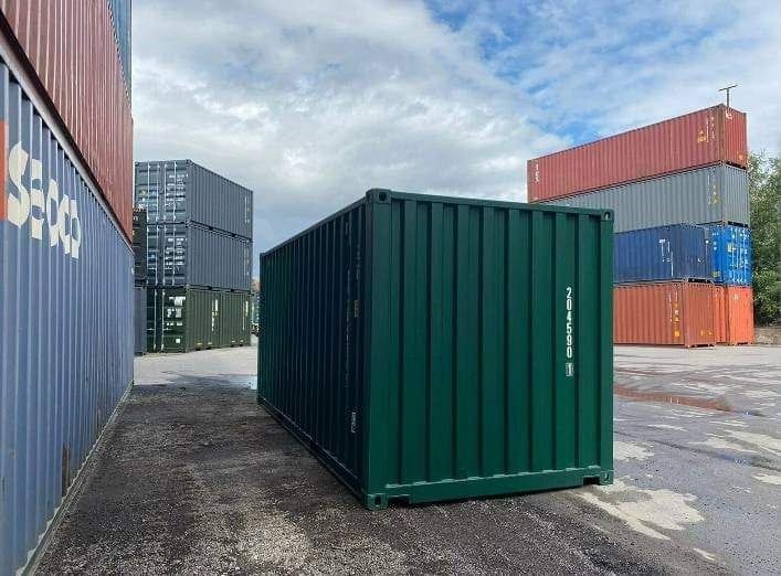 20ft wind- en waterbestendige zeecontainer