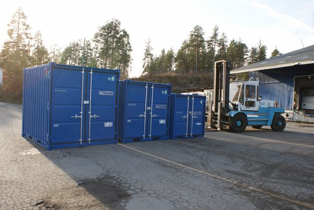 10-voet dubbeldeurscontainers