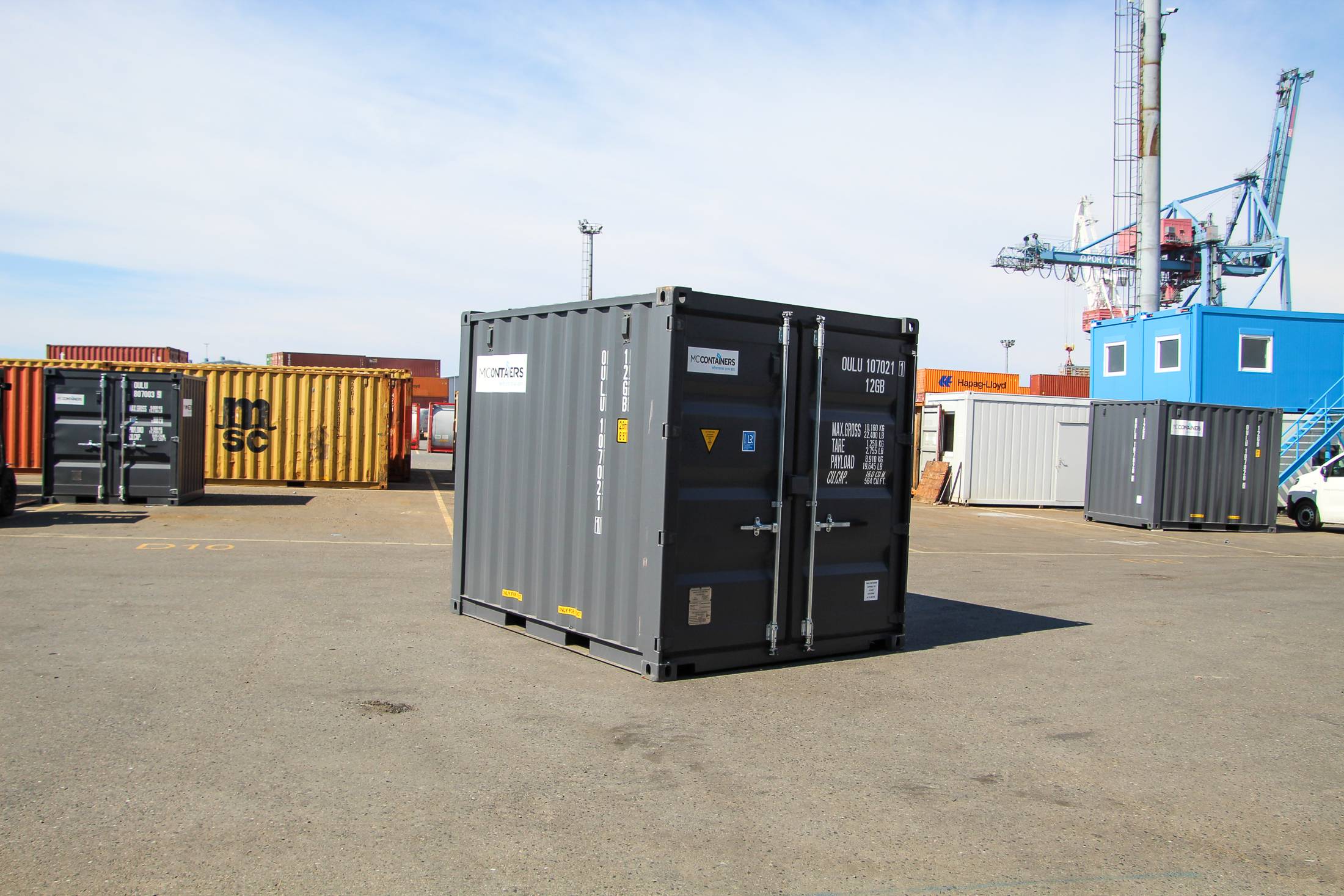 10' CC (ISO) verzendcontainer