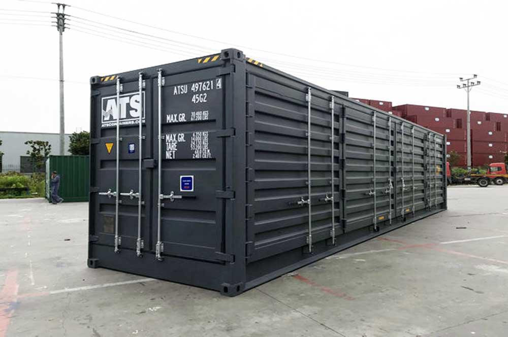 40-voet open-side zeecontainer