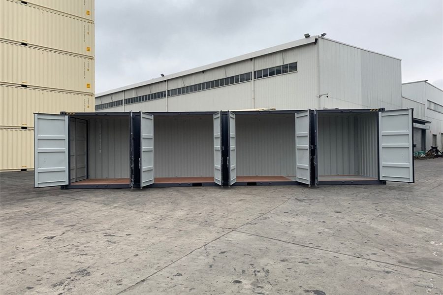 40-voet kubuscontainer met zijdeuren