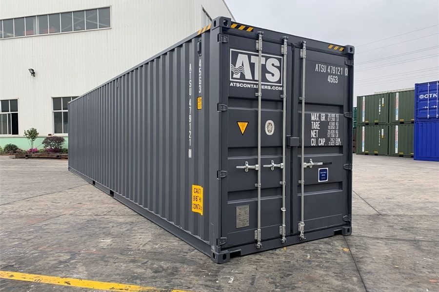 40-voet kubuscontainer met zijdeuren