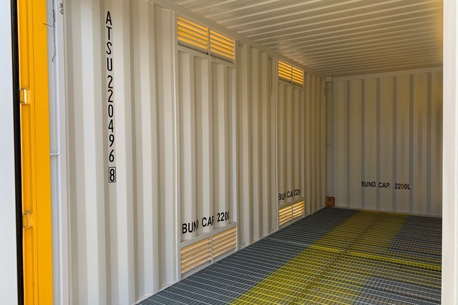 NIEUWE 20-VOET HIGH CUBE CONTAINER VOOR GEVAARLIJKE GOEDEREN