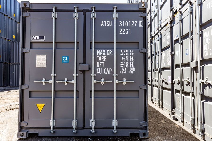 NIEUWE 20-VOET DUBBELE DEUR CONTAINER