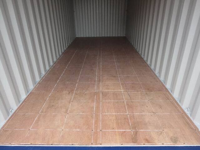 20 voet blauwe container eerste reis (nieuw)