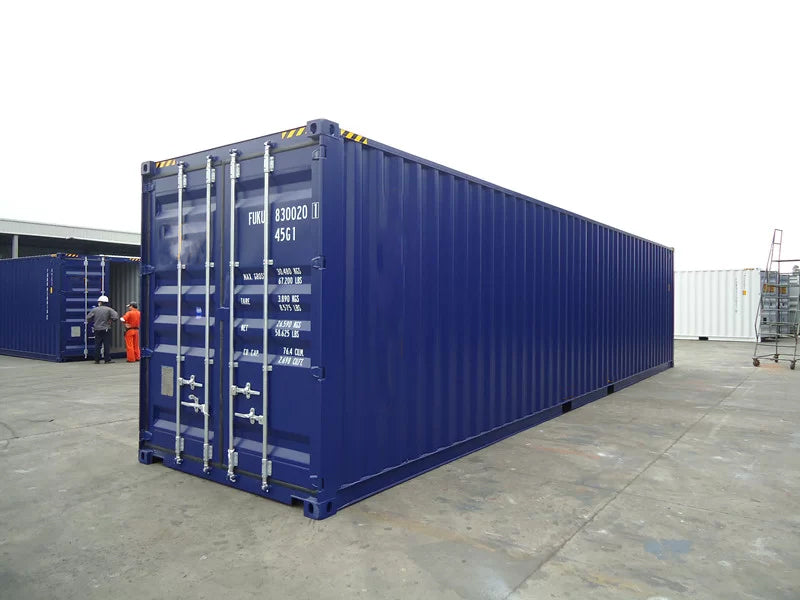 40-voet hoge kubieke containers