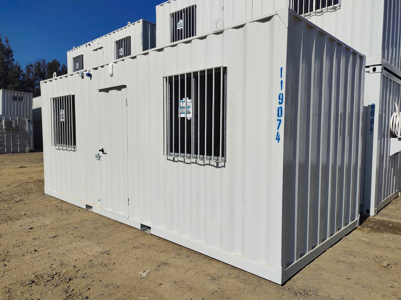 Kantoormodule met badkamer 20 ft. ( Ref: 1101 )