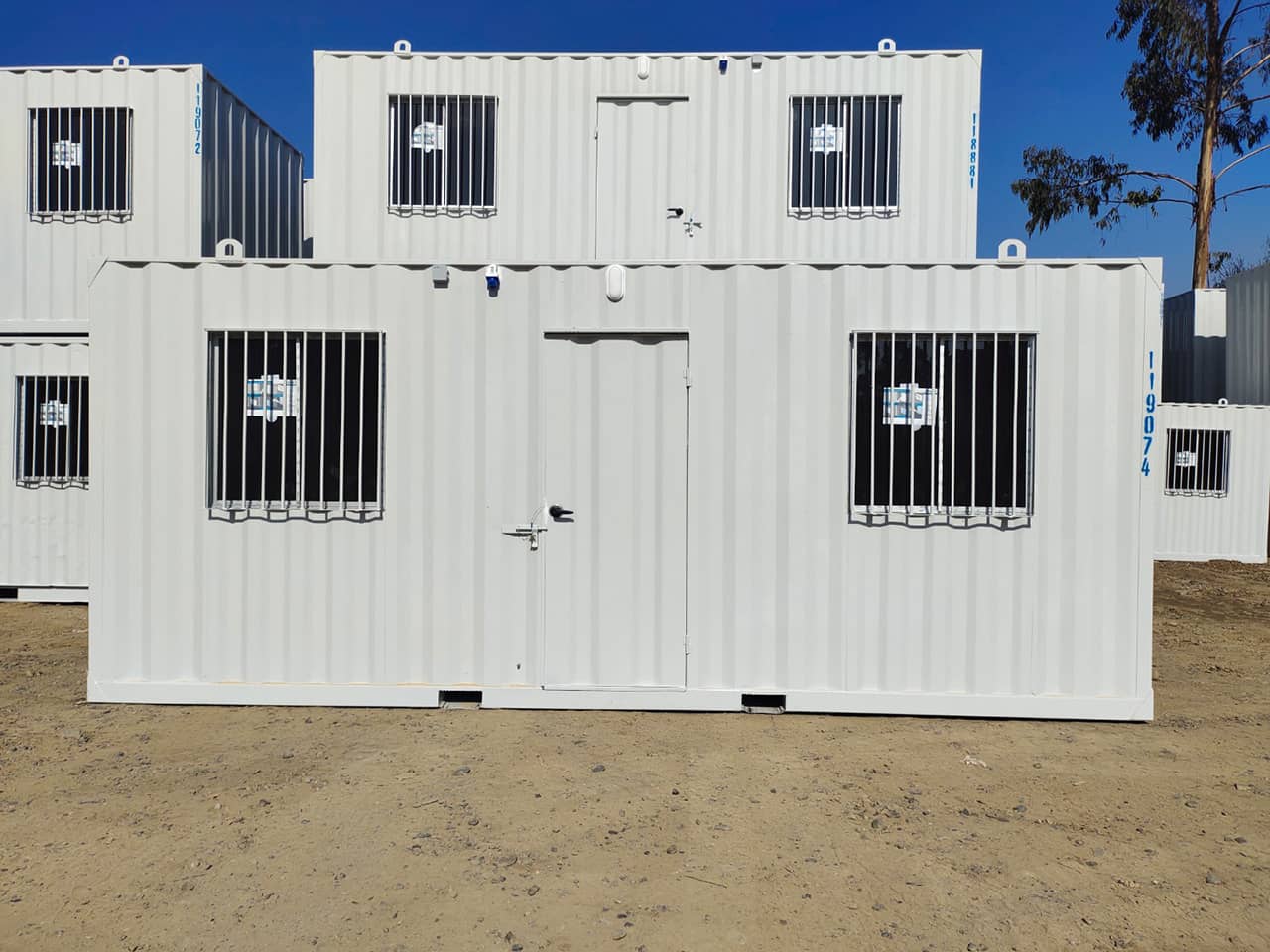Kantoormodule met badkamer 20 ft. ( Ref: 1101 )