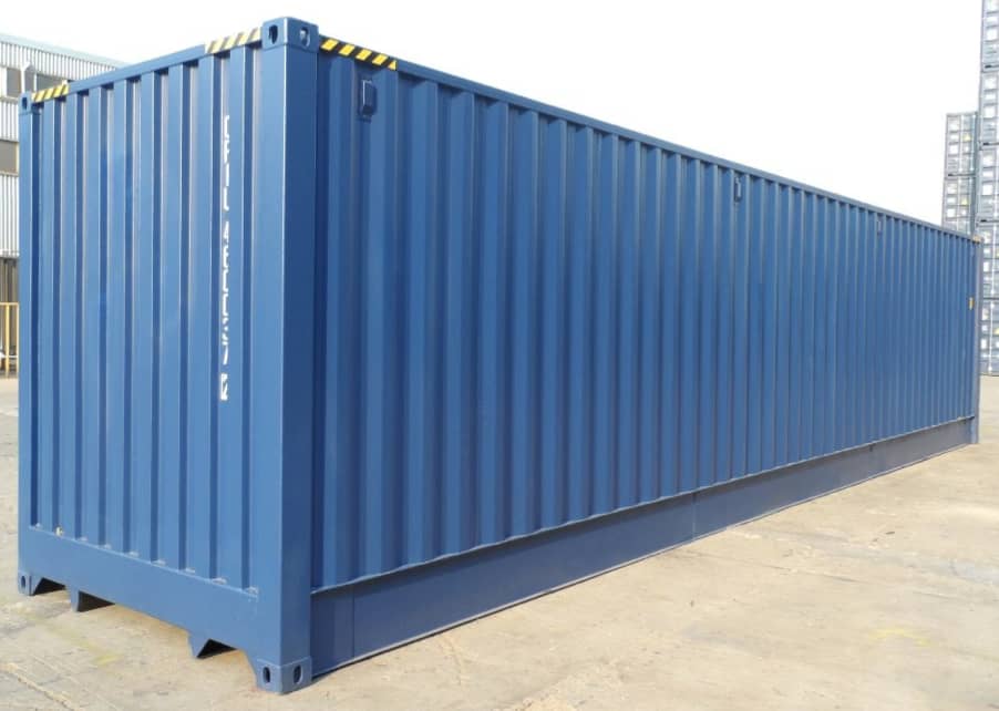 SHIPPING CONTAINER FIRST VOYAGE ZIJOPENING 40 FOOT HIGH CUBE