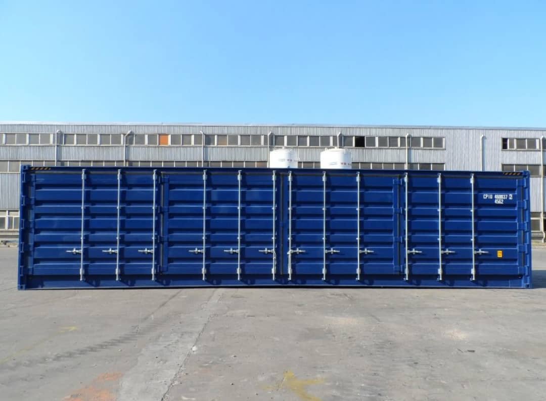 SHIPPING CONTAINER FIRST VOYAGE ZIJOPENING 40 FOOT HIGH CUBE