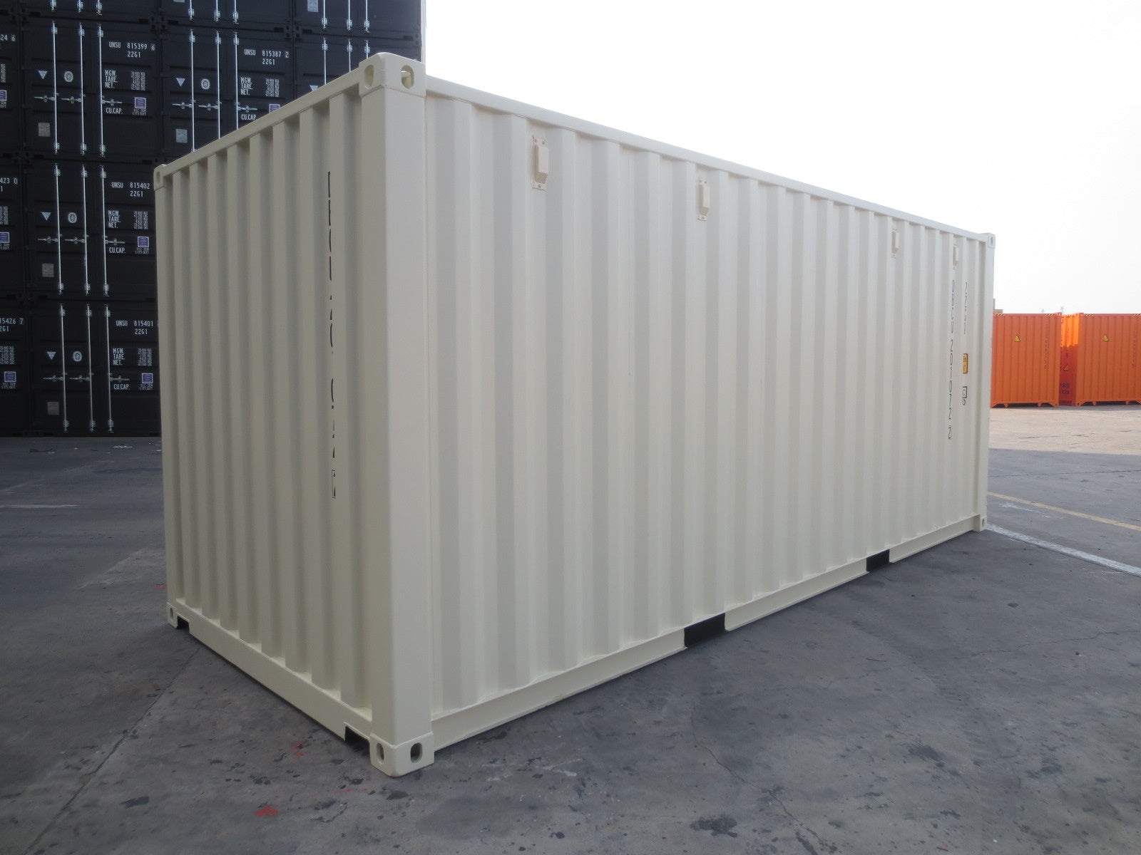 20 voet crèmewitte container eerste reis (nieuw)