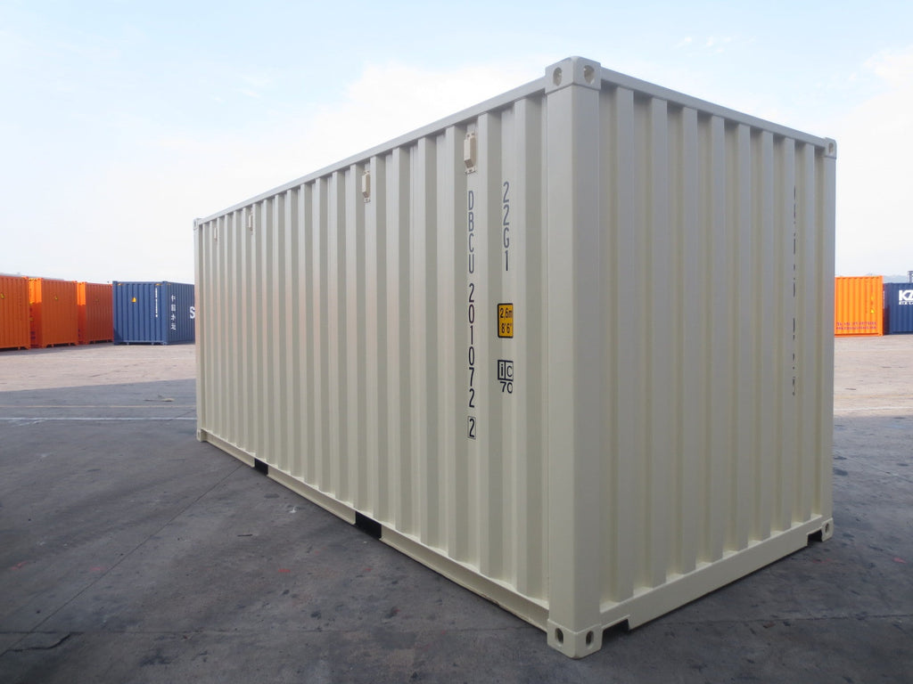 20 voet crèmewitte container eerste reis (nieuw)