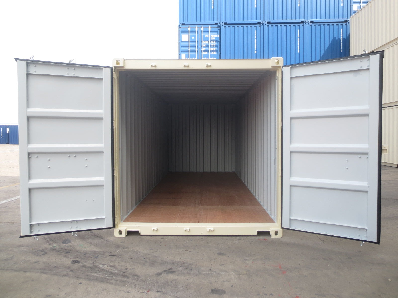 20 voet crèmewitte container eerste reis (nieuw)
