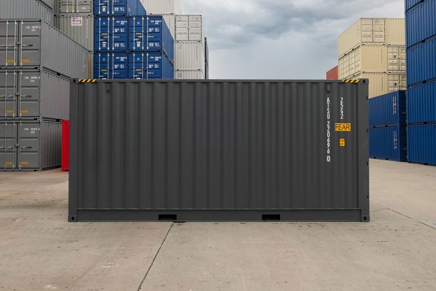 20 FOOT CUBE CONTAINER HOGE OPEN ZIJDE