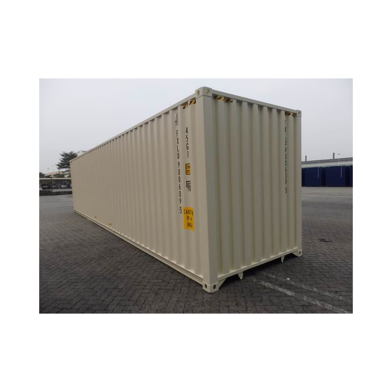 Nieuwe 40ft brede container met High Cube pallet