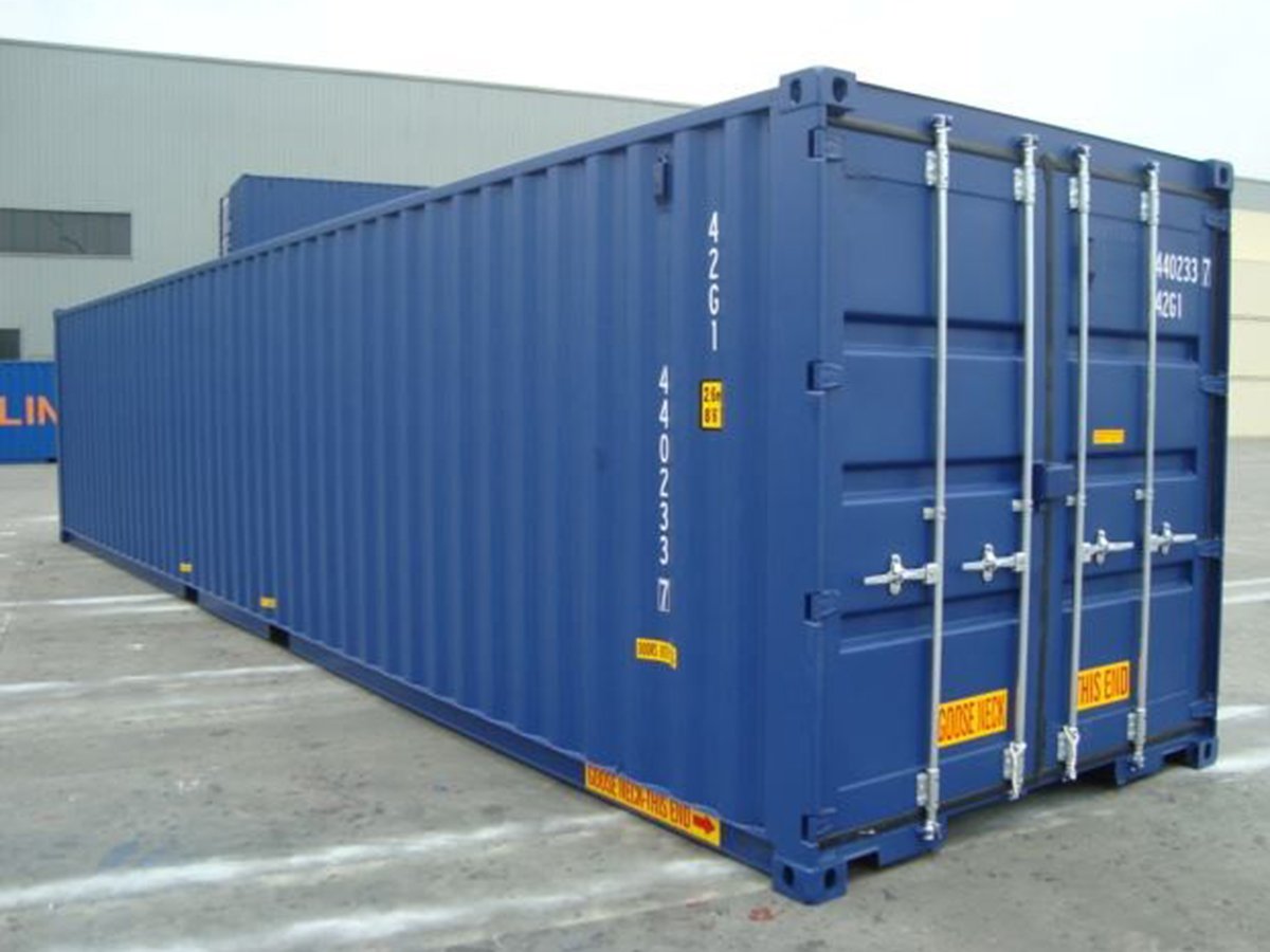 40' Dubbele Deur (DD) Zeecontainer
