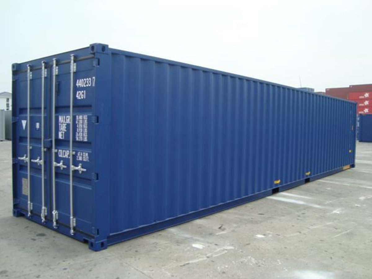 40' Dubbele Deur (DD) Zeecontainer