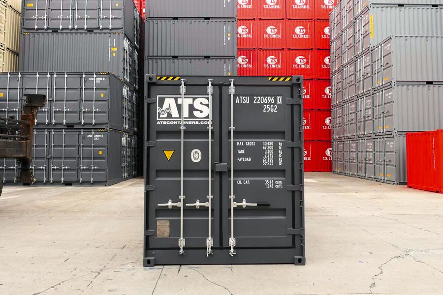 20 FOOT CUBE CONTAINER HOGE OPEN ZIJDE