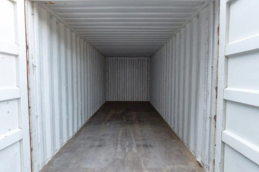 Gebruikte 40-voet zeecontainers
