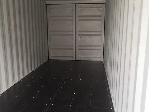 20-FOOT WITTE DROGE VAN VERZENDCONTAINER - NIEUW