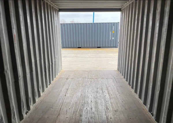Gebruikte 20ft containers (klasse B) blauw