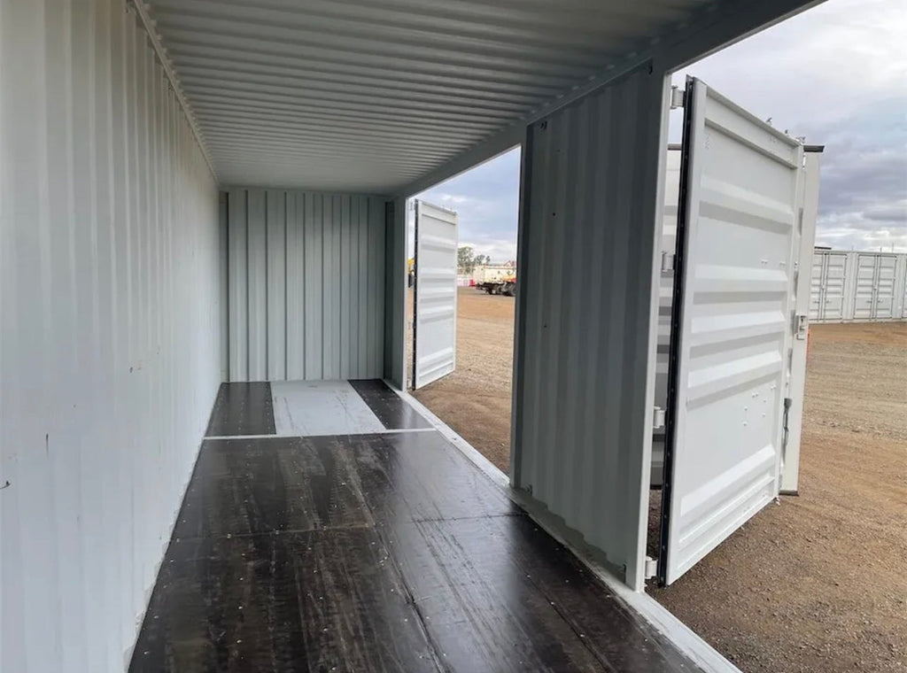 40-voet High Cube zeecontainer met 4 zijdeuren