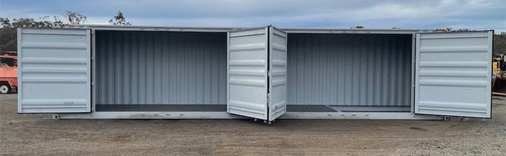 40-voet High Cube zeecontainer met 4 zijdeuren