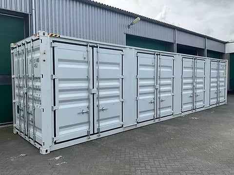 40-FOOT HC SHIPPING CONTAINER MET ZIJDEUREN - NIEUW