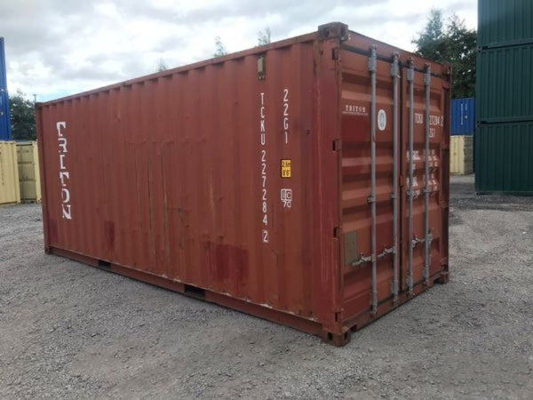 Gebruikte 20 voet droge zeecontainer