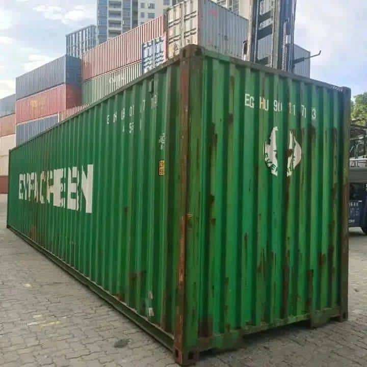 Gebruikte 40-voet zeecontainer