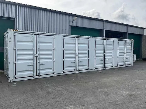 40-FOOT HC SHIPPING CONTAINER MET ZIJDEUREN - NIEUW