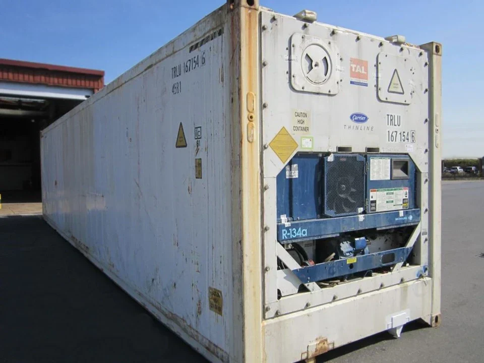 Gebruikte 40ft Hc maritieme koelcontainer