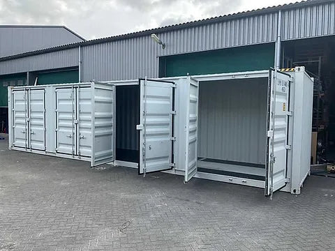 40-FOOT HC SHIPPING CONTAINER MET ZIJDEUREN - NIEUW