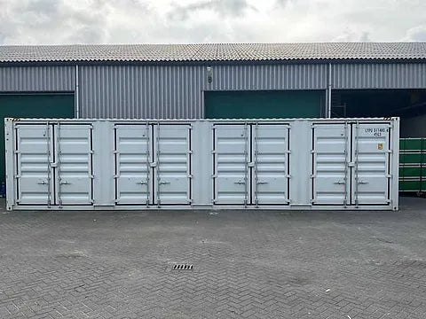 40-FOOT HC SHIPPING CONTAINER MET ZIJDEUREN - NIEUW