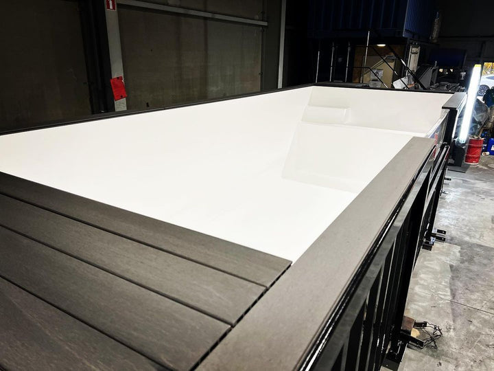 6m Zwart Containerzwembad