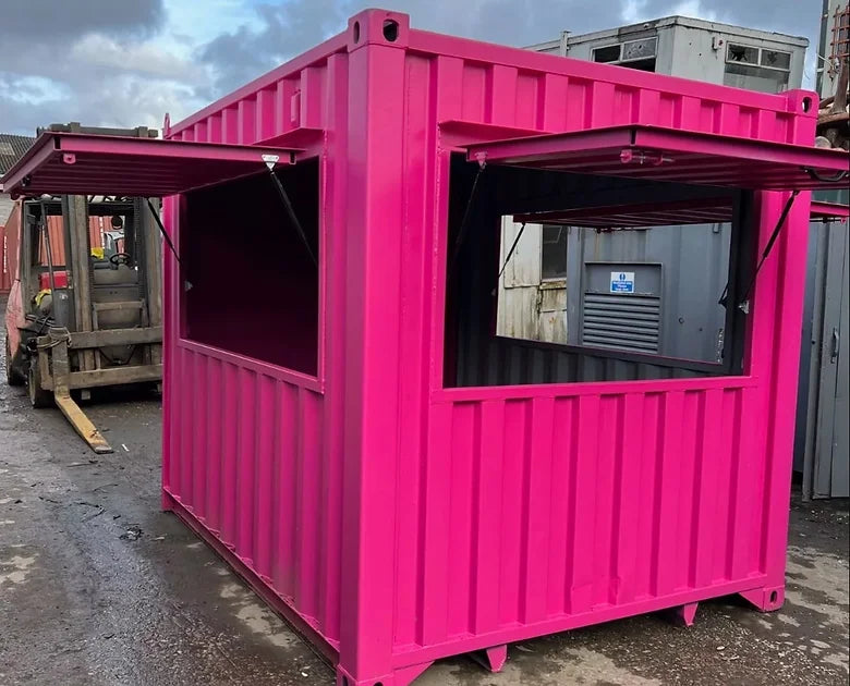 10-voet kantoor- of bedrijfscontainer